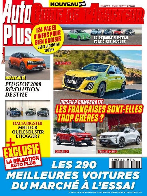 Title details for AUTO PLUS GUIDE DE L'ACHETEUR by Editions Mondadori Axel Springer (EMAS) - Available